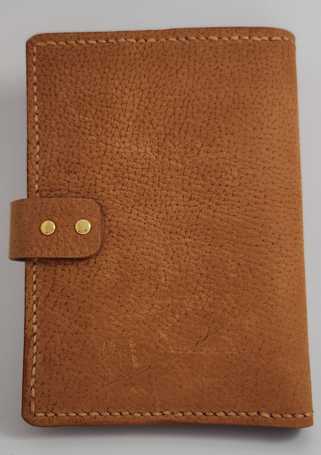 Cayenne Goatskin & Leather Passport Organizer