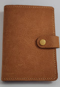 Cayenne Goatskin & Leather Passport Organizer