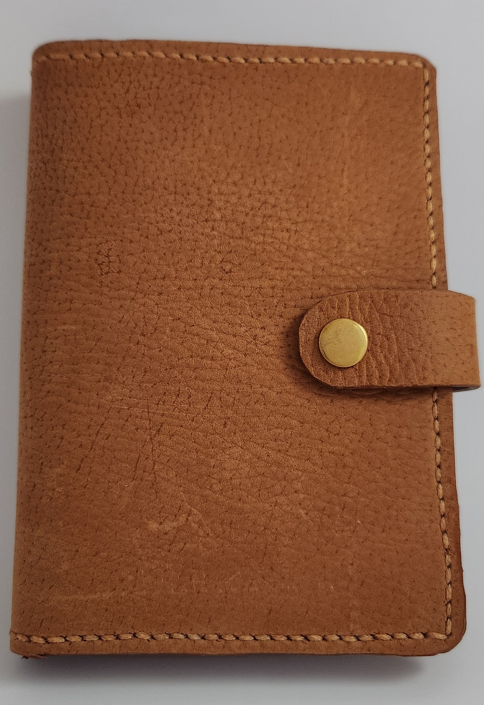 Cayenne Goatskin & Leather Passport Organizer