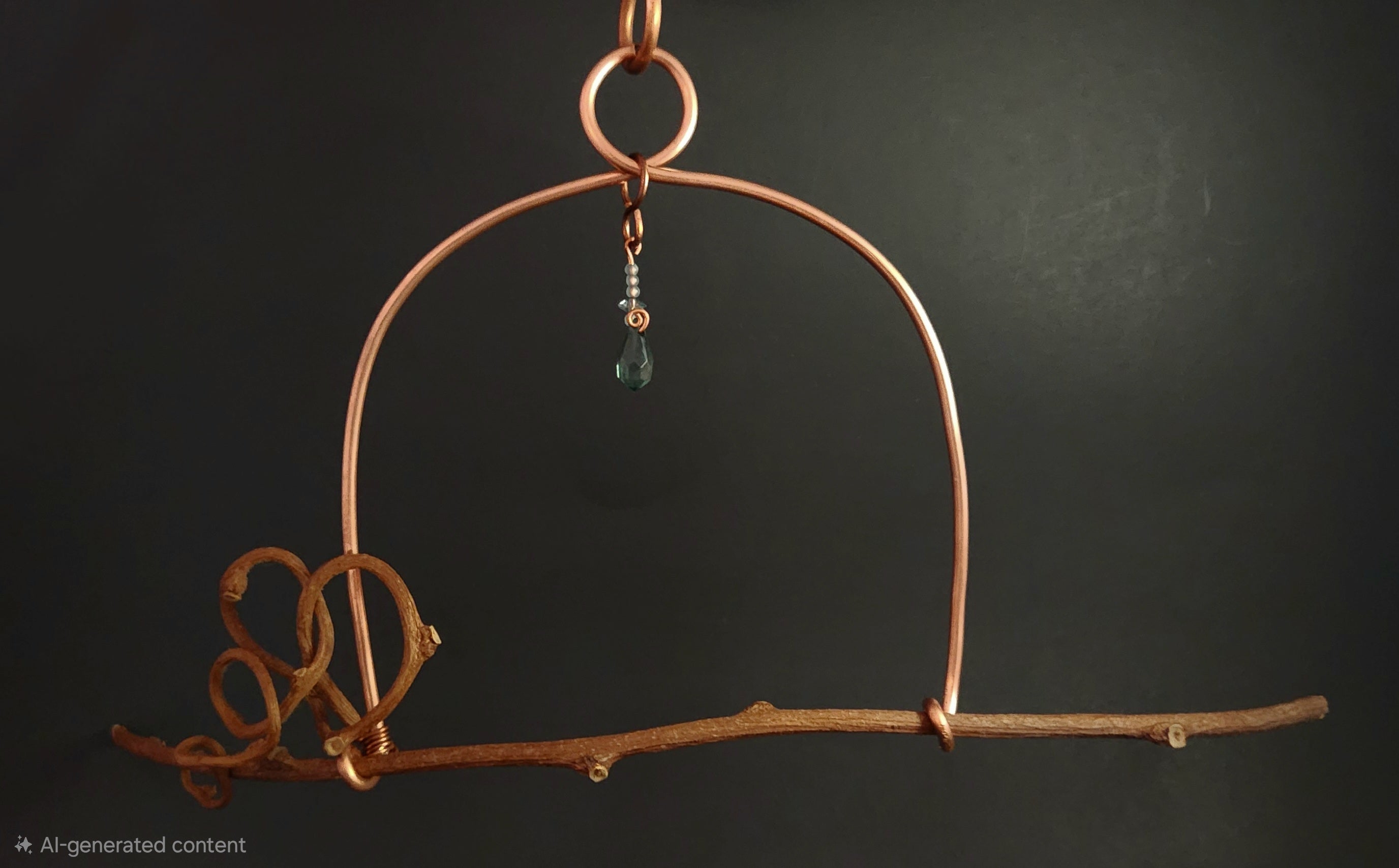 Chandelier Hummingbird Swing