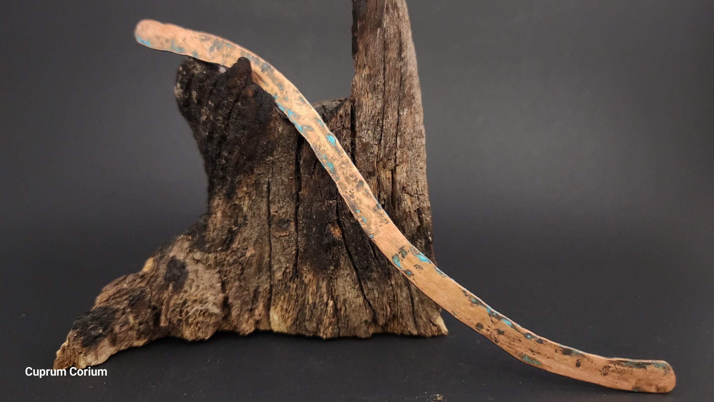 Copper Curve Bookmark