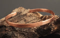 Dainty Faceted Stacking Copper Cuff
