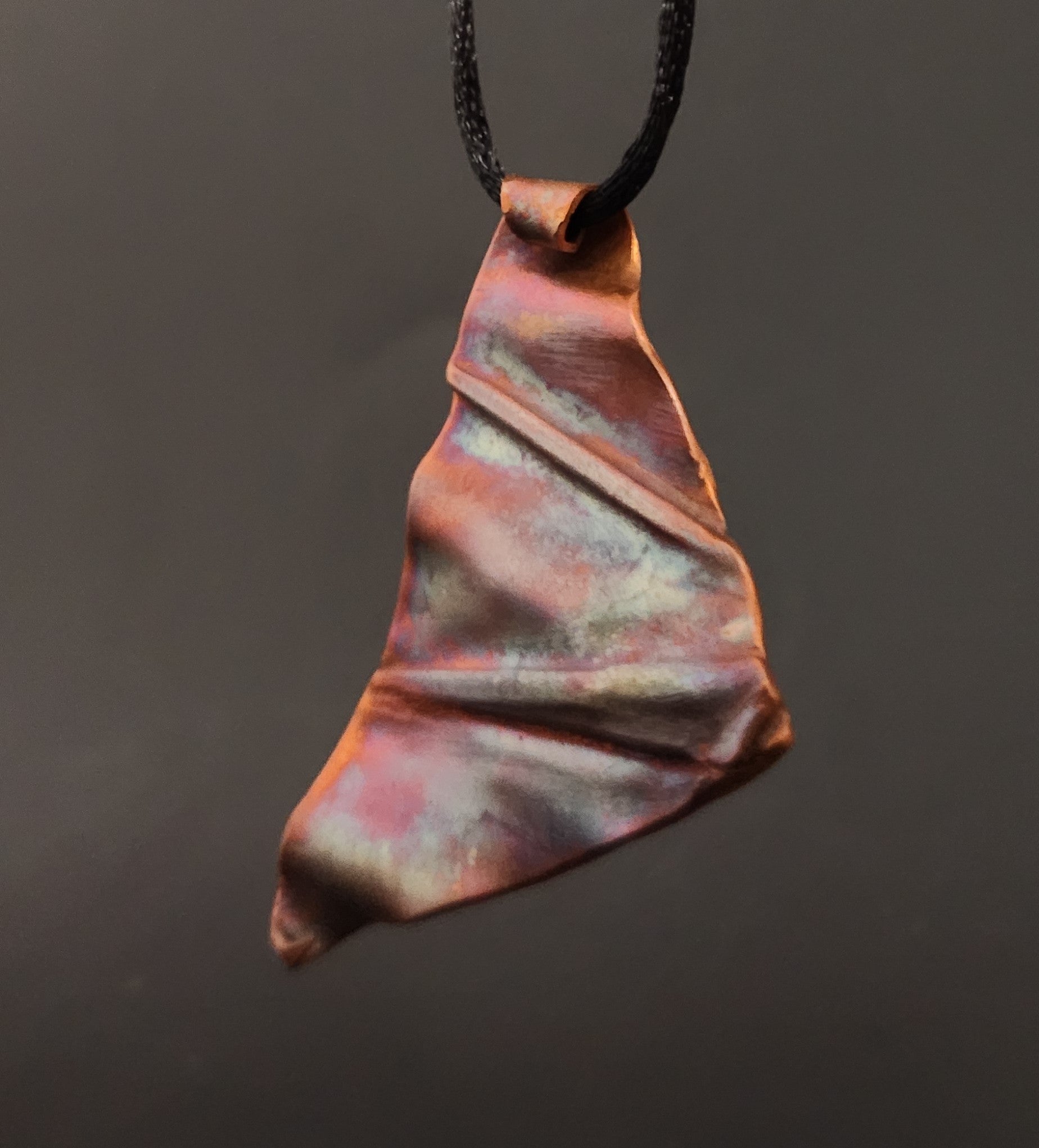 Aura Drift Copper Pendant