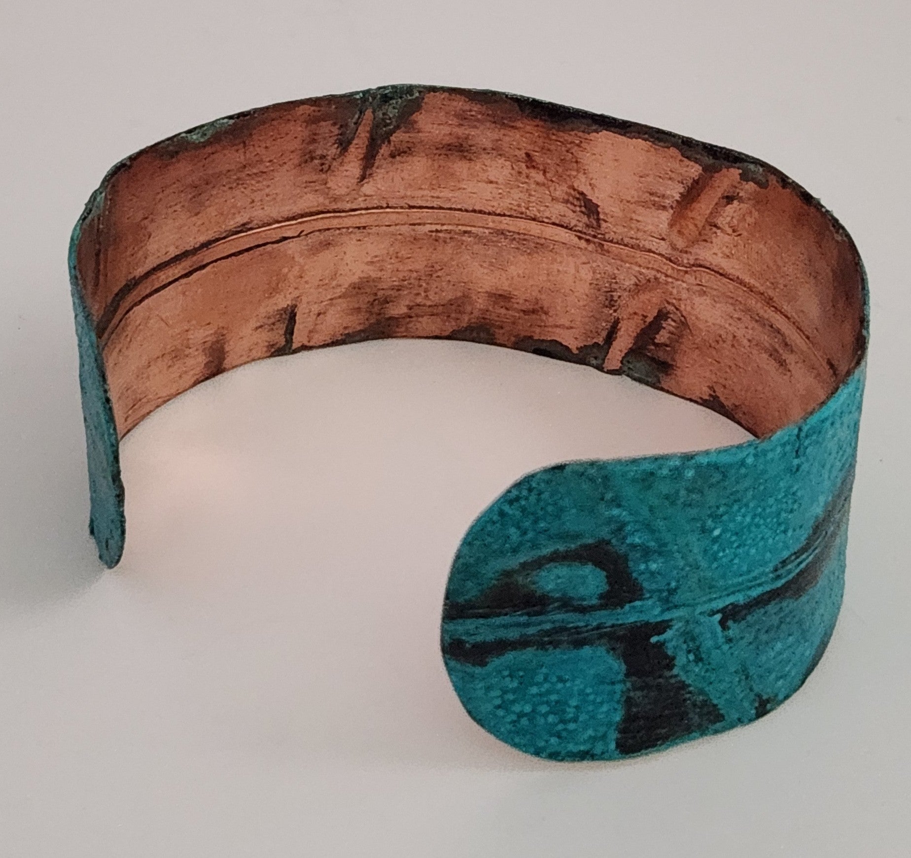 Tidal Crease Copper Cuff