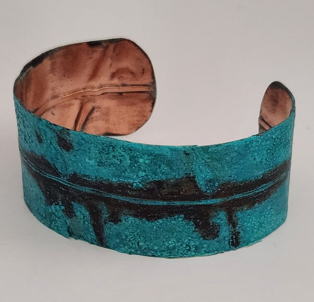 Tidal Crease Copper Cuff