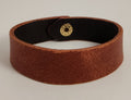Tortoise Snap Leather Bracelet
