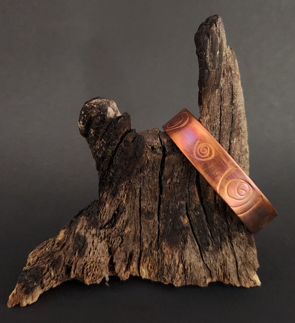 Spiral Echoes Cuff