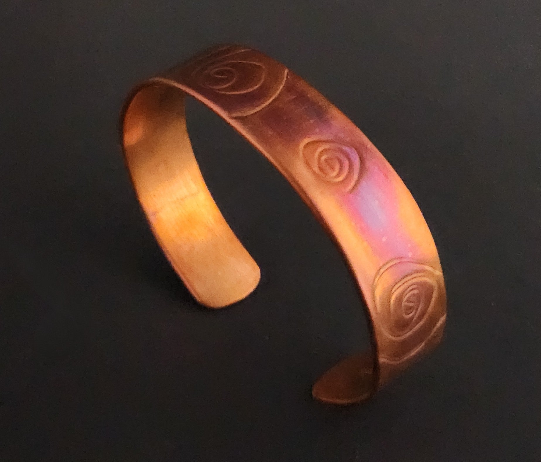 Spiral Echoes Cuff