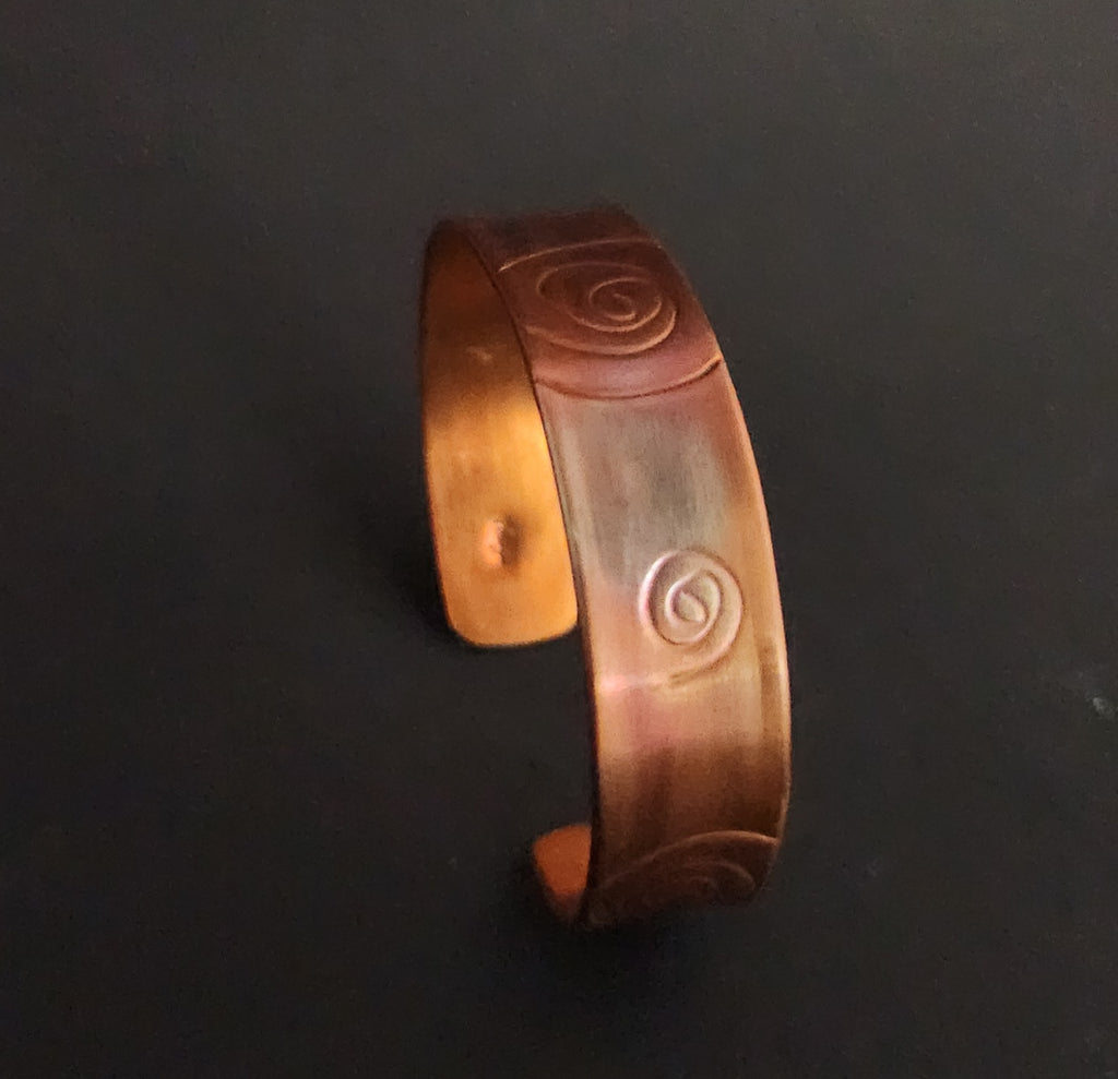 Spiral Echoes Cuff