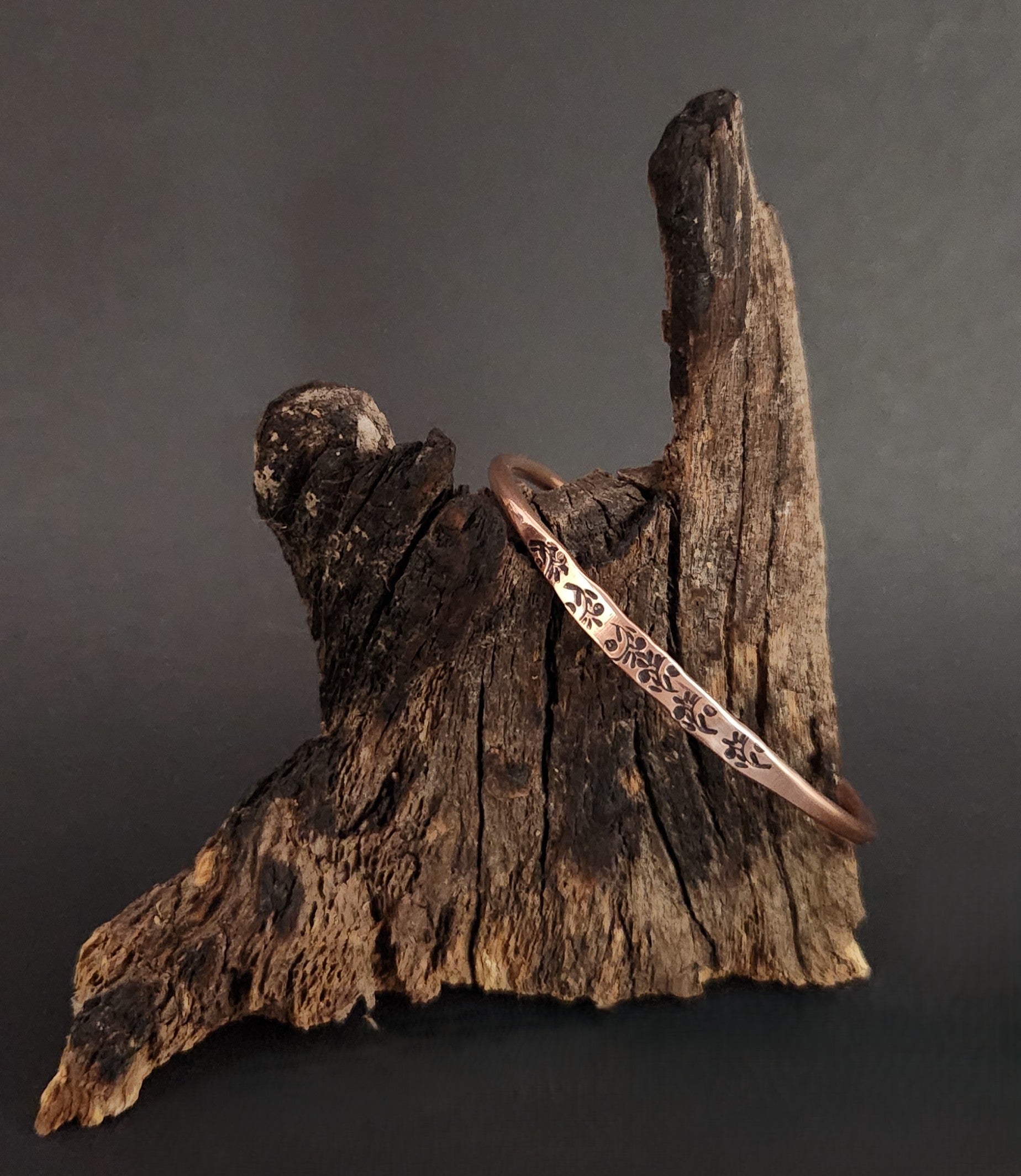 Forged Flora Cuff