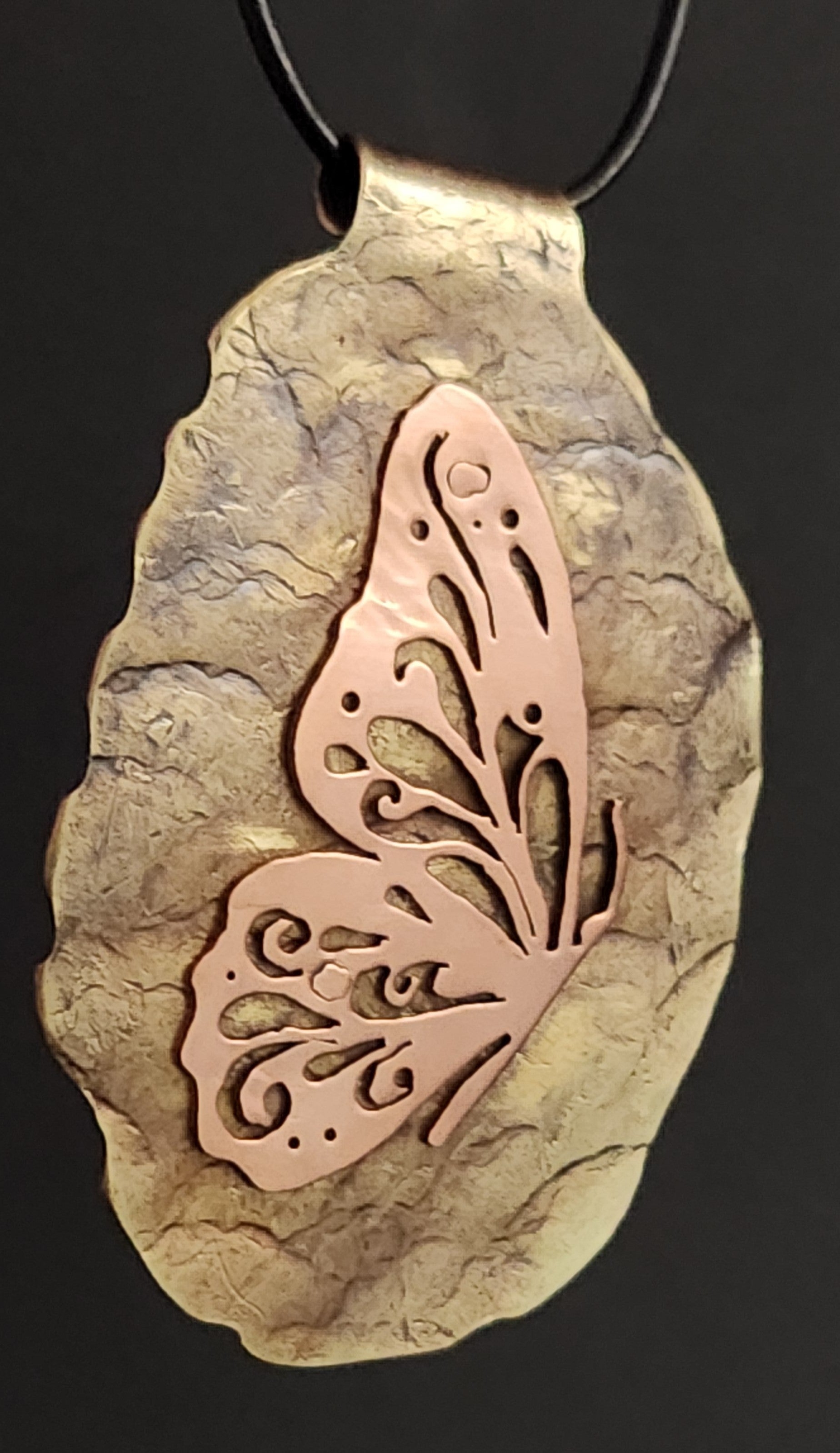 The Forged Flutter Pendant