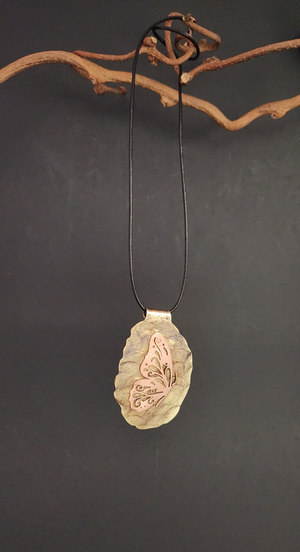 The Forged Flutter Pendant