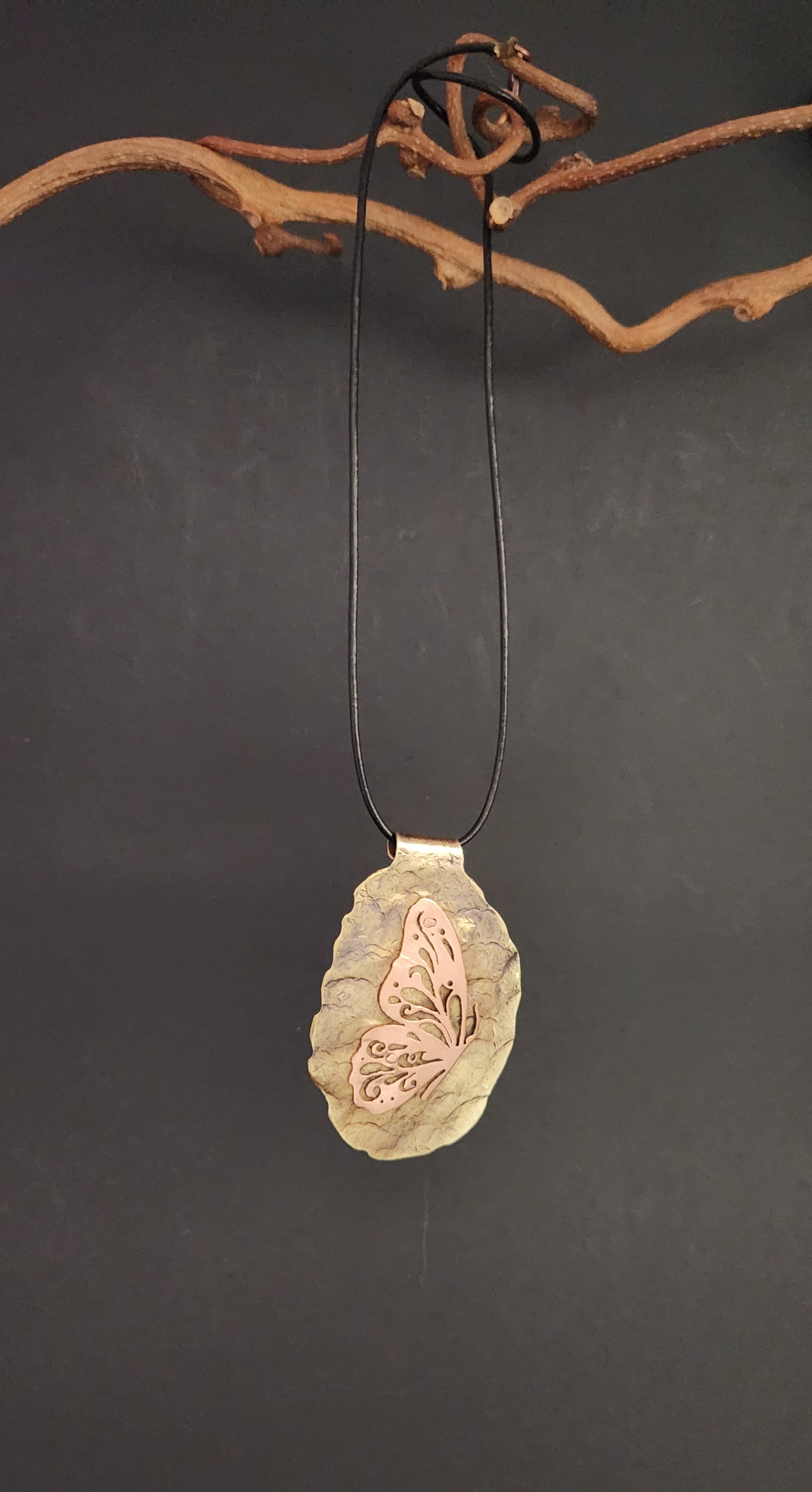The Forged Flutter Pendant