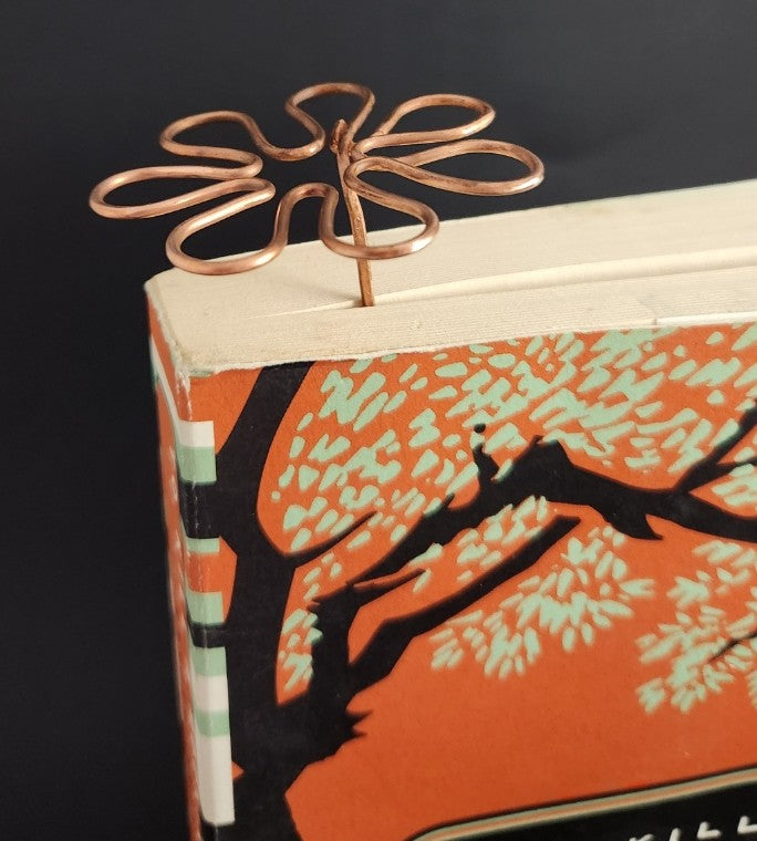 Wire Flower Bookmark