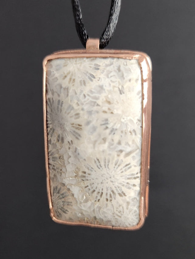 Ripple and Reef Pendant Necklace