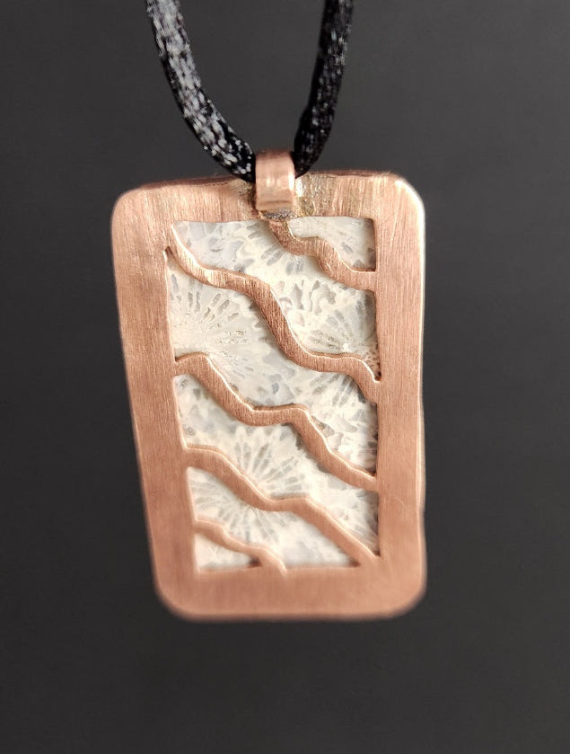Ripple and Reef Pendant Necklace